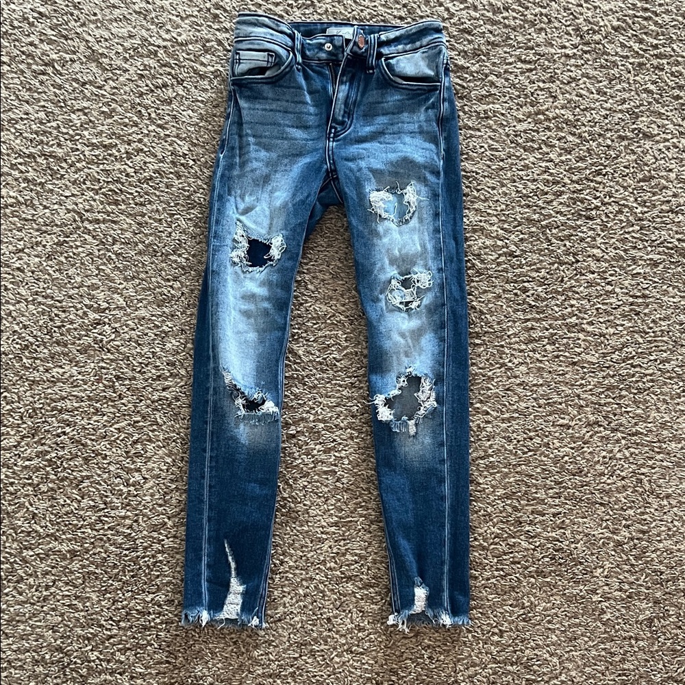 Kancan slim fit ankle skinny jeans YOUTh